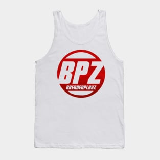 BrendenPlayz - "BPZ" Red Logo Tank Top